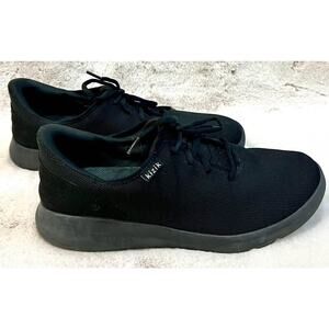 Size 12 - KIZIK Men’s Sneakers - All Black, Slip-on Style - Nearly New!